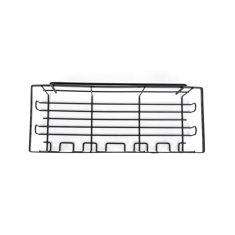 Rack de temperos para cozinha montado na parede sem perfuração