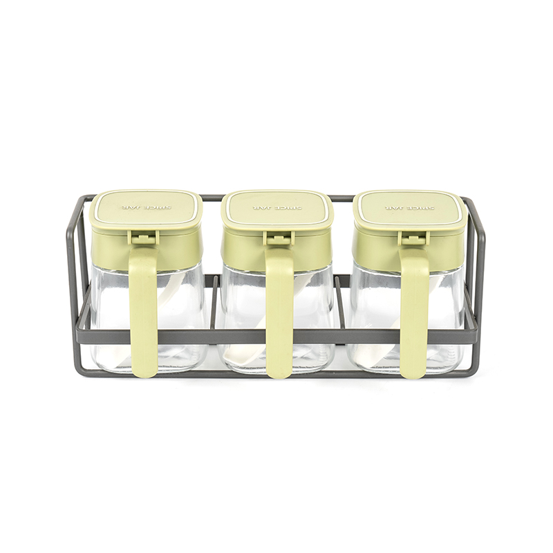 Prateleira de armazenamento de especiarias para refrigerador de camada única