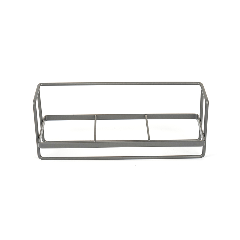 Prateleira de armazenamento de especiarias para refrigerador de camada única