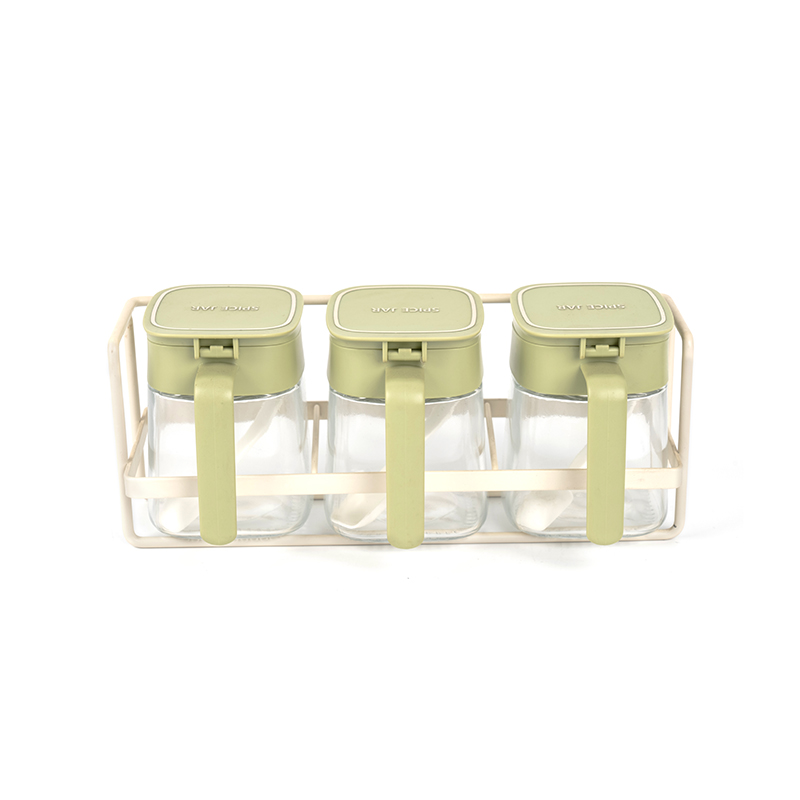 Prateleira de armazenamento de especiarias para refrigerador de camada única