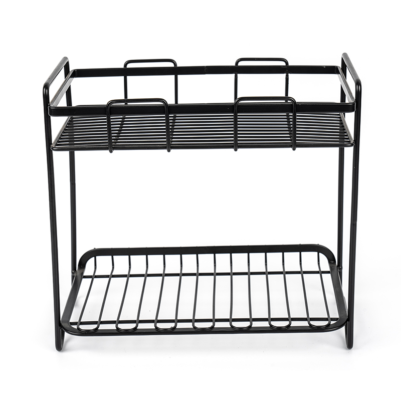 Prateleiras de armazenamento de camada dupla