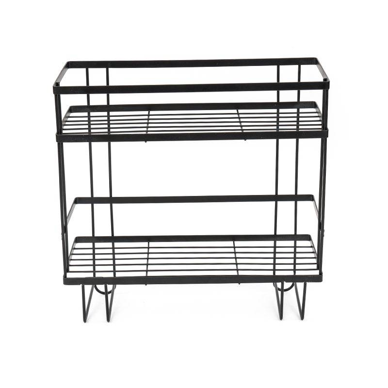 Prateleira montada na parede de camada dupla