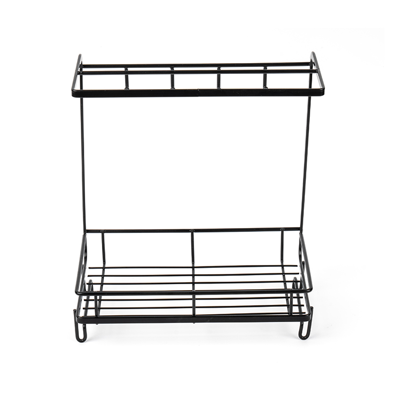 Caddy para pia de cozinha com suporte para esponja e pano de prato