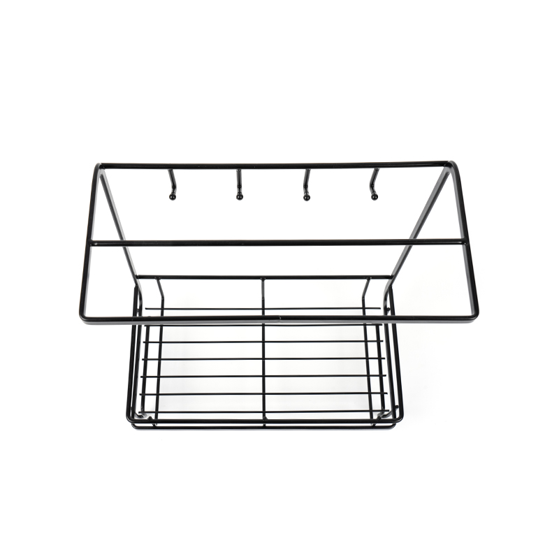 Caddy para pia de cozinha com suporte para esponja e pano de prato