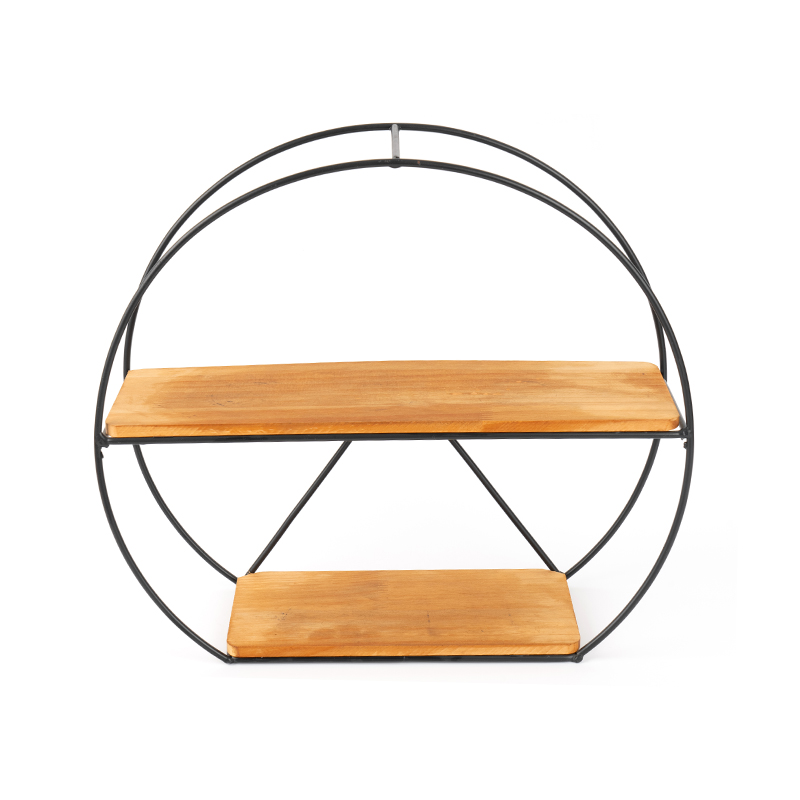 Prateleira de parede dourada e cesto de armazenamento suspenso para cozinha