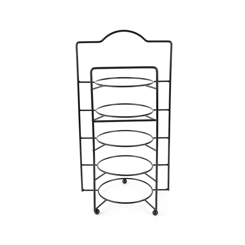 Suporte para servir em camadas com tigelas e pratos