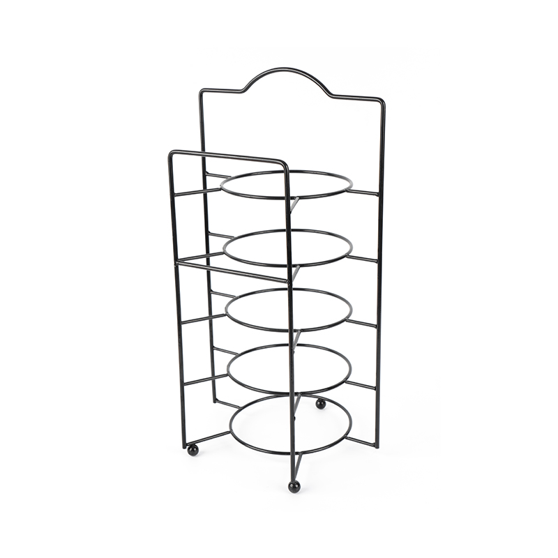 Suporte para servir em camadas com tigelas e pratos