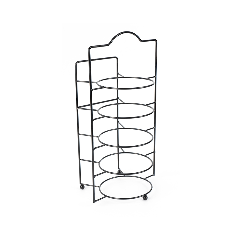 Suporte para servir em camadas com tigelas e pratos