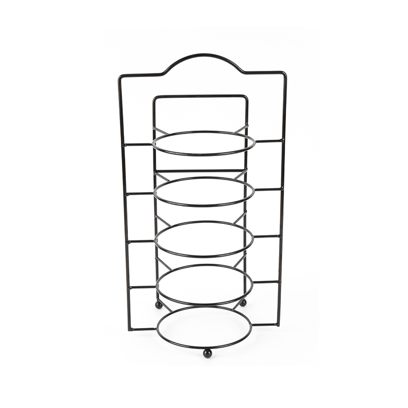 Suporte para servir em camadas com tigelas e pratos