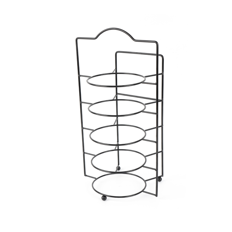 Suporte para servir em camadas com tigelas e pratos