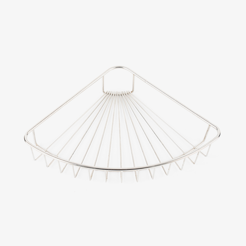 Suporte para chuveiro de parede em aço inoxidável com gancho