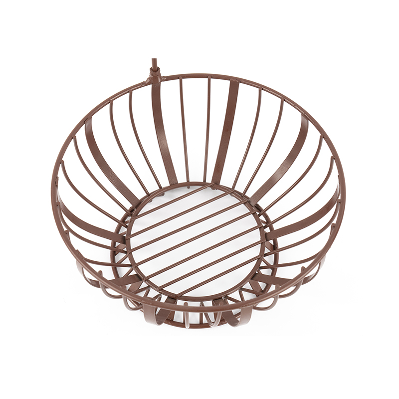 Cesta de frutas com cabide de banana para cozinha