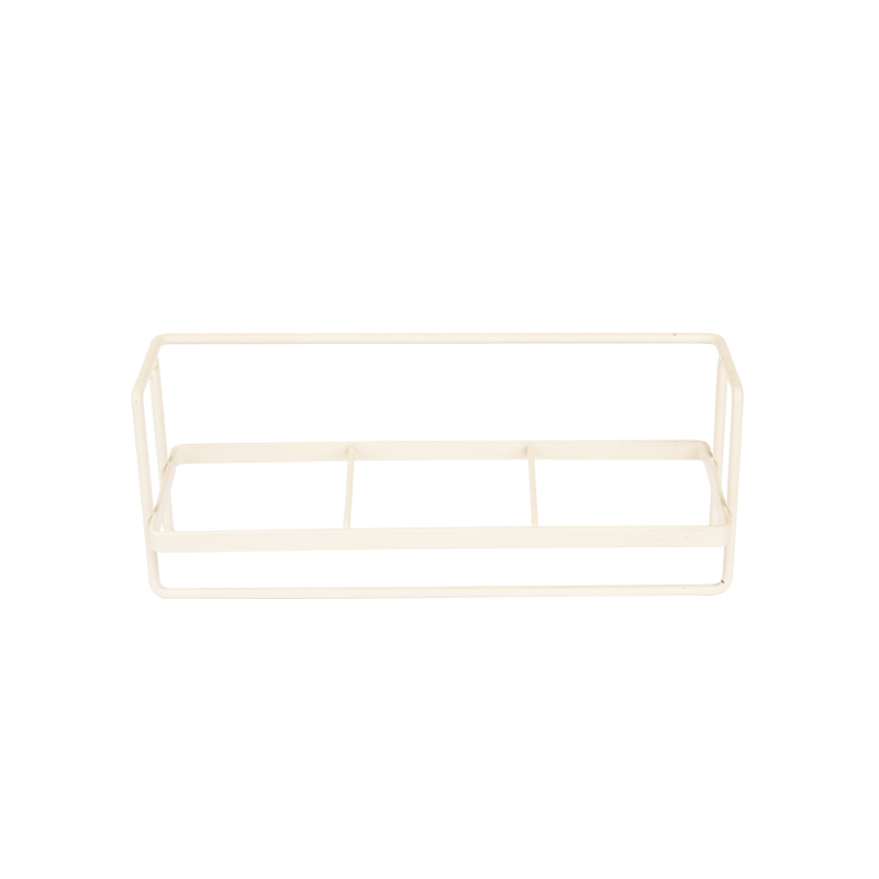 Prateleira de armazenamento de especiarias para refrigerador de camada única