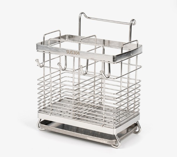 Quais são as vantagens dos porta-talheres de aço inoxidável 304 em comparação com outros materiais?