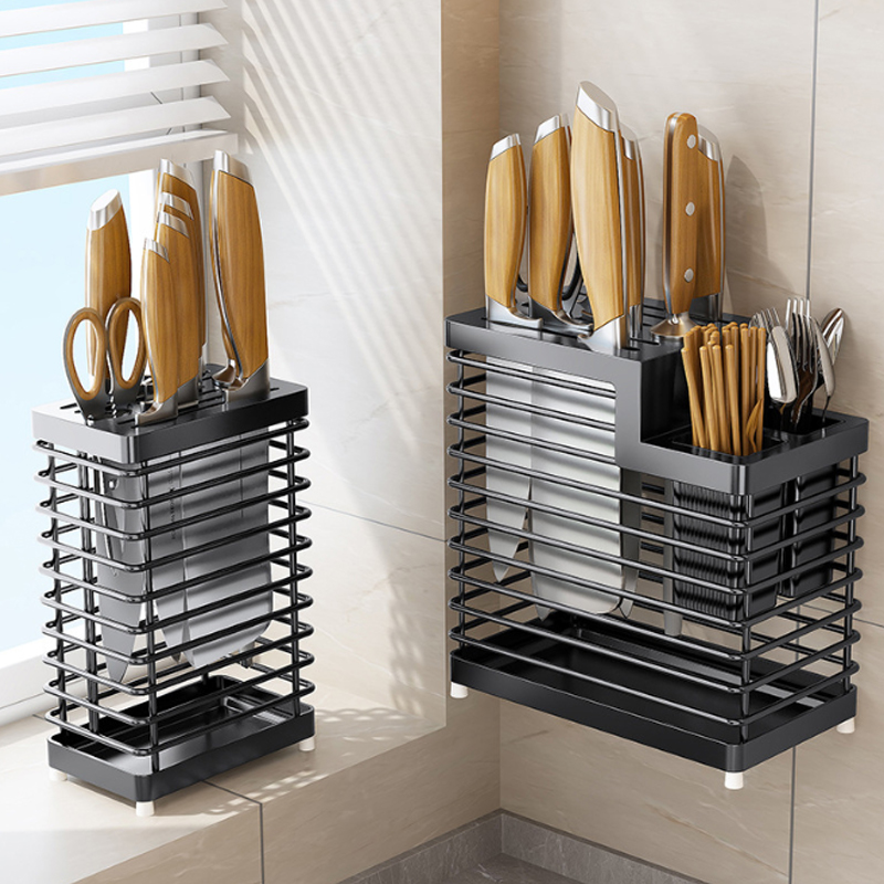 Rack organizador de cozinha para pauzinhos e facas